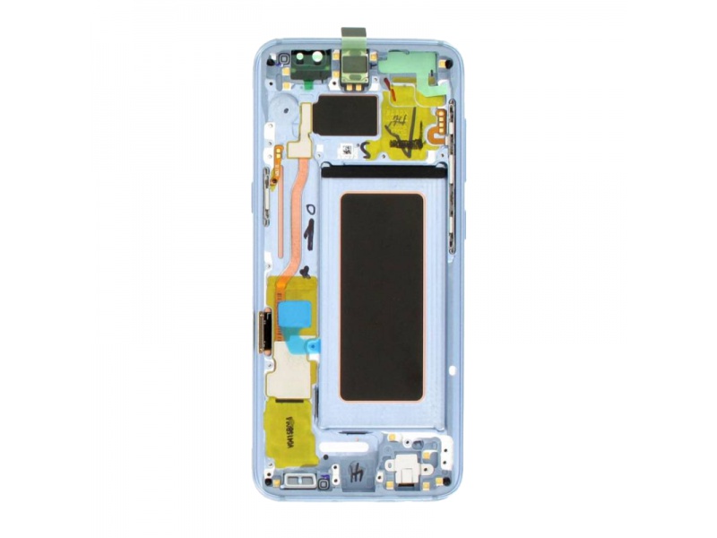 LCD + dotyk + rámček pre Samsung Galaxy S8, blue (Service Pack)