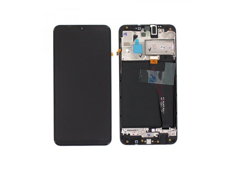 LCD + dotyk + rámček pre Samsung Galaxy A10 2019, black (Service Pack)