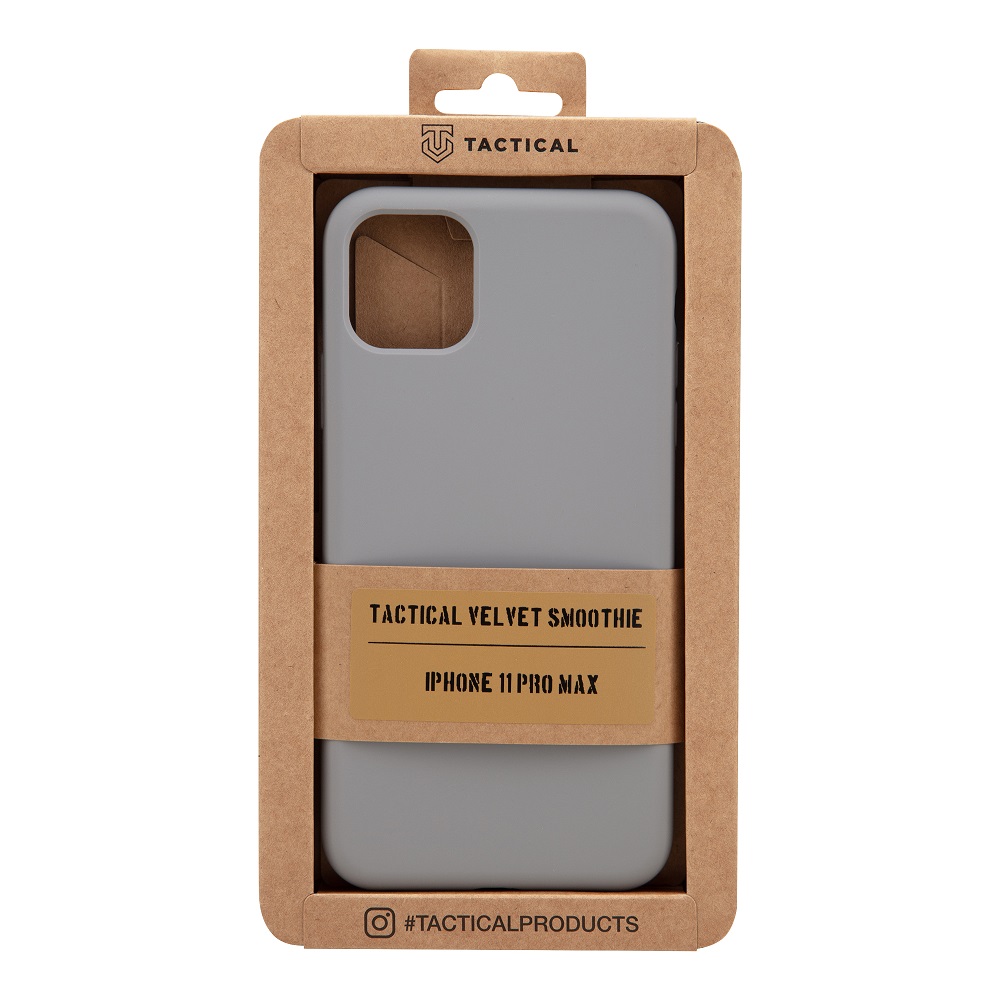 Tactical Velvet Smoothie Kryt pro Apple iPhone 11 Pro Max Foggy