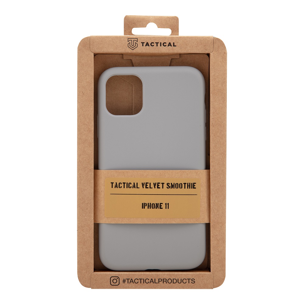 Tactical Velvet Smoothie Kryt pro Apple iPhone 11 Foggy