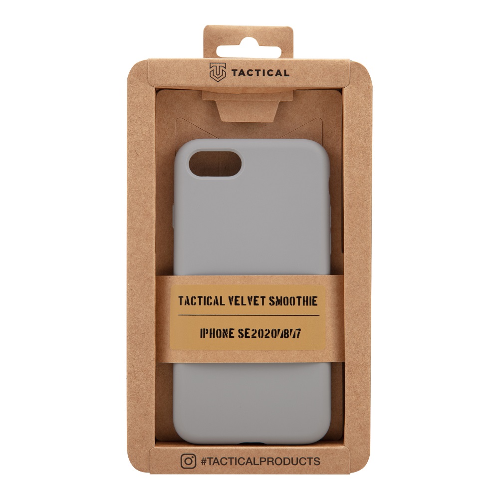 Zadní kryt Tactical Velvet Smoothie pro Apple iPhone 7/8/SE2020/SE2022, foggy