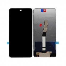 LCD + dotyk + predný kryt pre Xiaomi Redmi Note 9 Pro, grey (Service Pack)