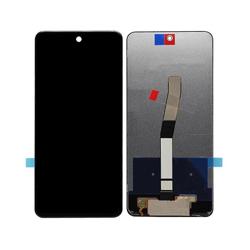 LCD + dotyk + přední  kryt pro Xiaomi Redmi Note 9S, tarnish (Service Pack)