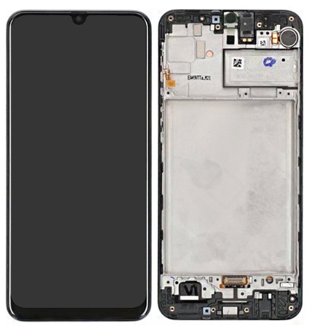 LCD + dotyk pro Samsung Galaxy A31, black ( Service Pack )