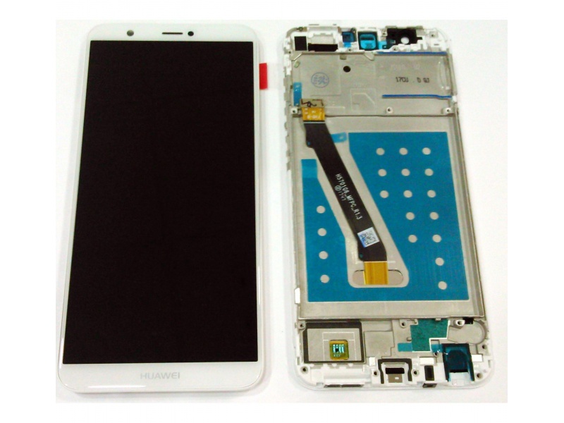 LCD + dotyk + rámček pre Huawei P Smart, white (OEM)