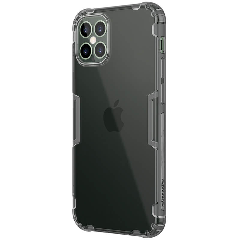 Silikonové pouzdro Nillkin Nature pro Apple iPhone 12 Pro Max, šedá