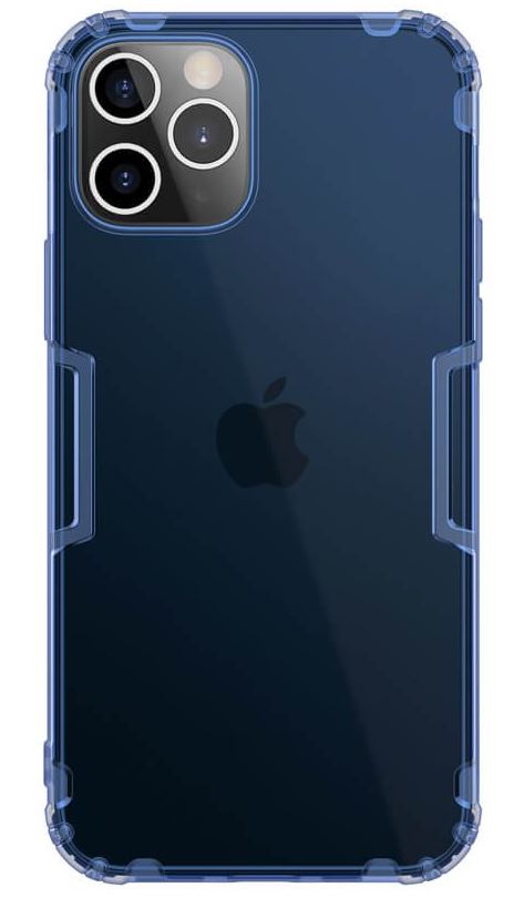 Silikonové pouzdro Nillkin Nature pro Apple iPhone 12 mini, modrá