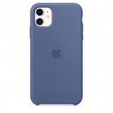 Originální kryt Silicone Case pro Apple iPhone 11, modrá
