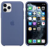 Originální kryt Silicone Case pro Apple iPhone 11, modrá