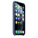 Ochranný kryt Silicone Case pro Apple iPhone 11 Pro Max, modrá