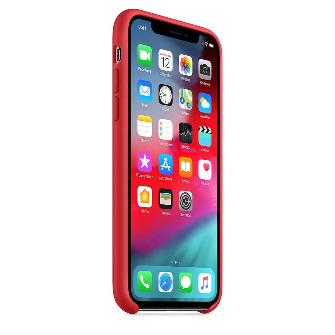 Originální kryt Silicone Case pro Apple iPhone 11 Pro, červená