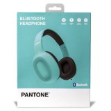 Sluchátka Pantone Bluetooth Headphones, tyrkysová