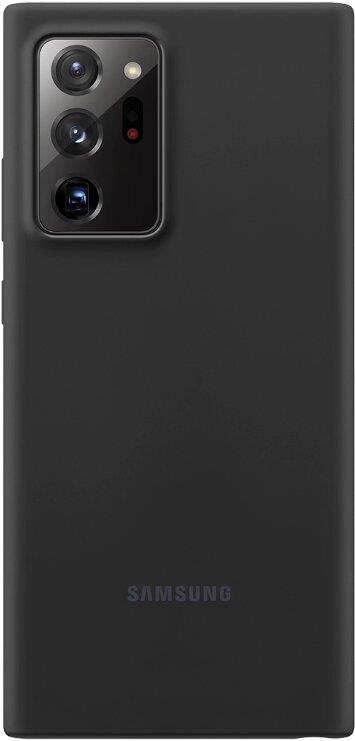 Silikonové pouzdro Silicone Cover EF-PN980TBEGEU pro Samsung Galaxy Note20, černá