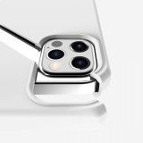 Odolné pouzdro ITSKINS Hybrid Silk 3m pro Apple iPhone 12 Mini, bílá
