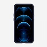 Odolné pouzdro ITSKINS Hybrid Silk 3m pro Apple iPhone 12 Mini, tmavě modrá