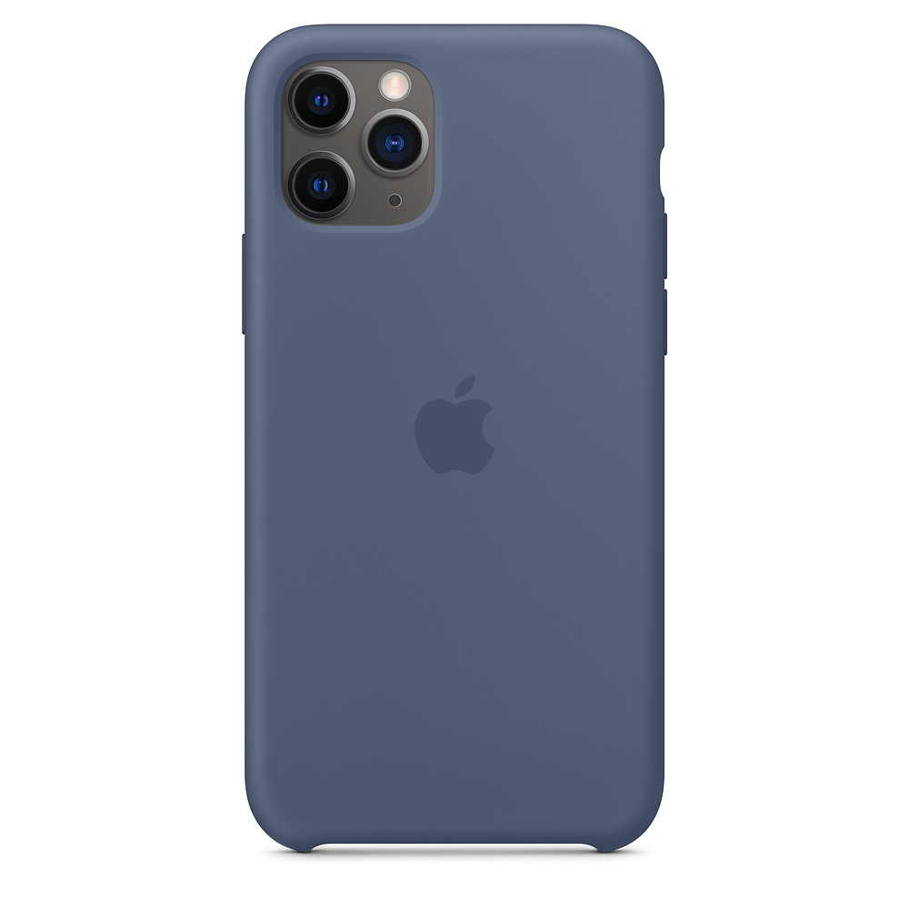 Originální kryt Silicone Case Apple iPhone 11 Pro Max, modrá