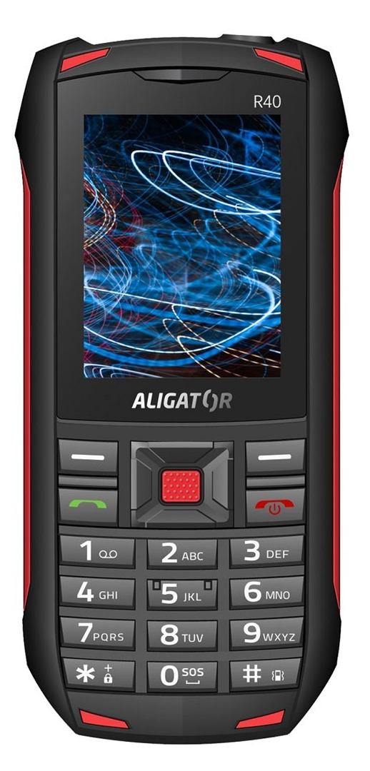 Aligator R40 eXtremo černá/červená