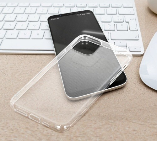 Silikonové pouzdro Forcell AntiBacterial pro Samsung Galaxy A71, transparentní