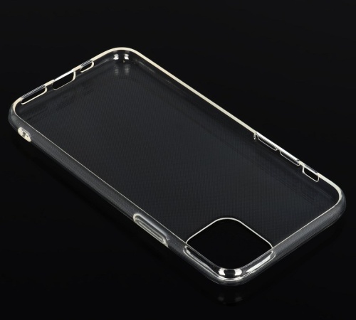 Silikonové pouzdro Forcell AntiBacterial pro Samsung Galaxy A21s, transparentní
