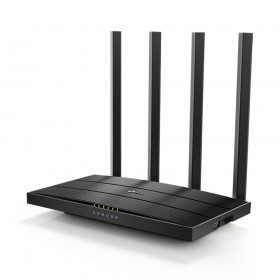 TP-Link Archer C6U AC1200 WiFi Dualband Router, USB 2.0, 5xGb LAN, 4x anténa