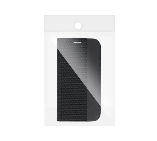 Flipové puzdro SENSITIVE pre pre Apple iPhone 12 mini, čierna