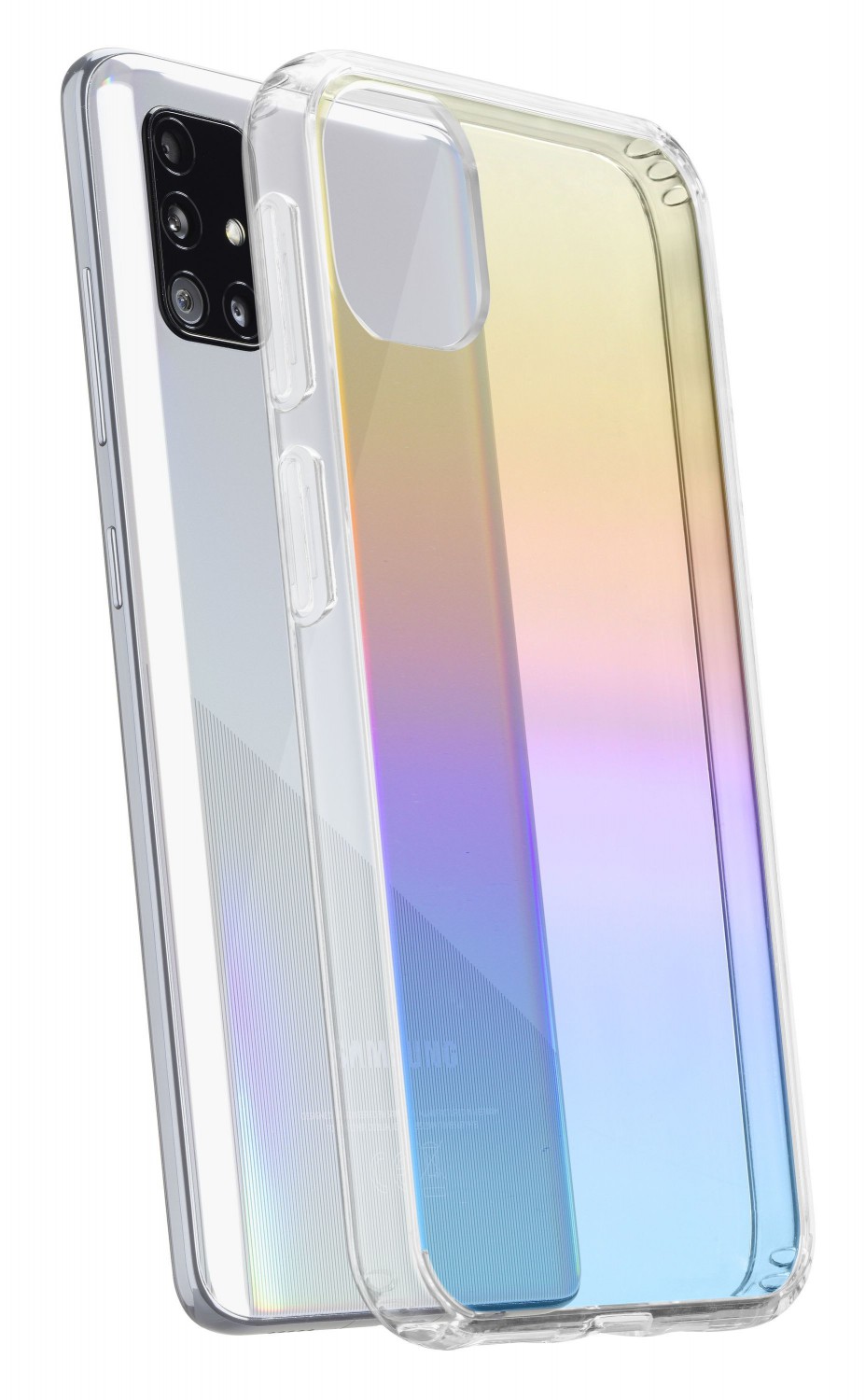 Cellularline Prisma duhový kryt Samsung Galaxy A71, polotransparentní