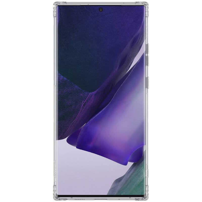 Silikonové pouzdro Nillkin Nature pro Samsung Galaxy Note 20 Ultra, šedá