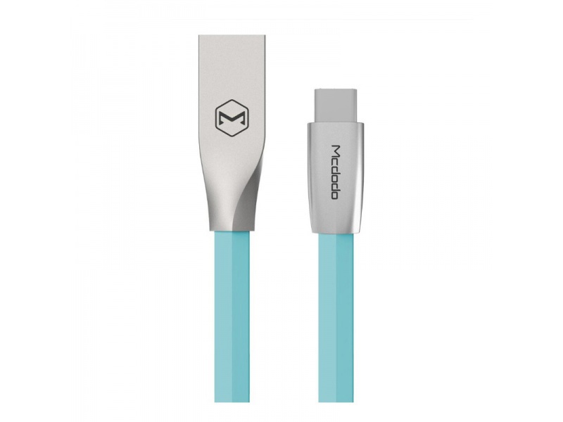 Datový kabel Mcdodo Zinc Alloy Series Type-C Cable, 2m, modrá