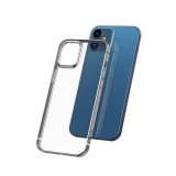 Ochranné pouzdro Baseus Shining Case Anti-fall pro Apple iPhone 12 Mini, transparentní stříbrná