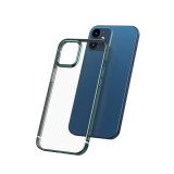 Ochranné pouzdro Baseus Shining Case Anti-fall pro Apple iPhone 12, transparentní zelená