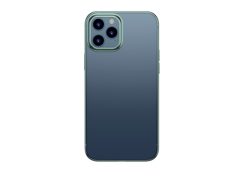 Baseus Shining Case (Anti-fall) for iPhone 12 Pro 6.1 Transparent-Green