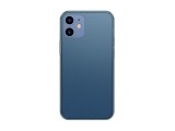Ochranné pouzdro Baseus Frosted Glass Protective Case pro Apple iPhone 12/12 Pro, transparentní modrá