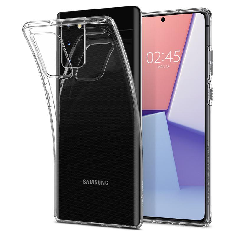 Ochranný kryt Spigen Liquid Crystal pro Samsung Galaxy Note 20, transparentní