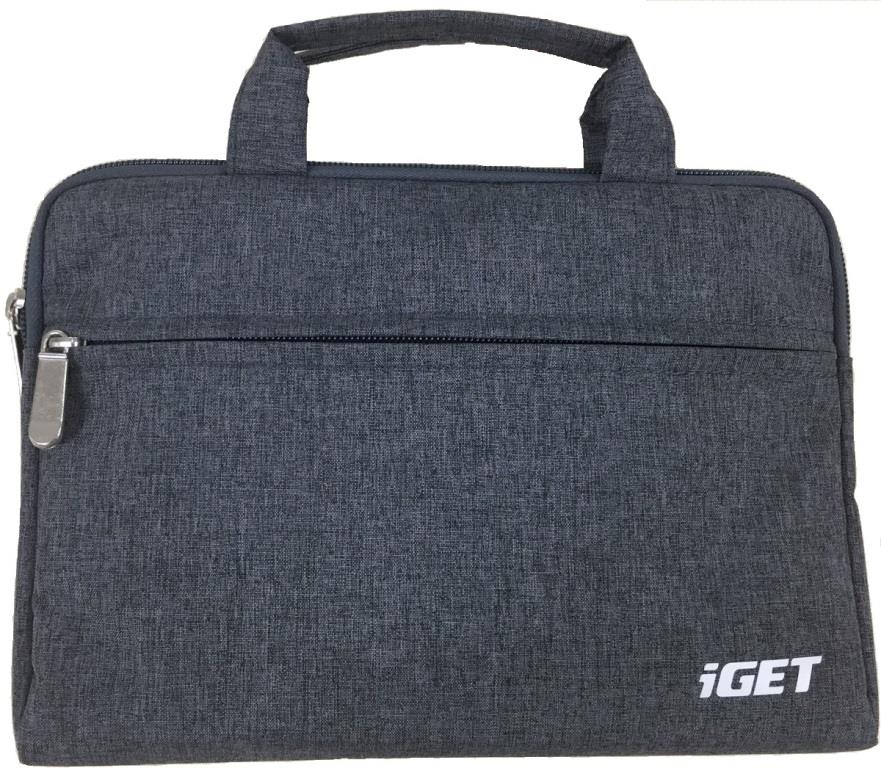 iGET iB10 univerzální pouzdro - brašna pro tablety 10.1" dark grey