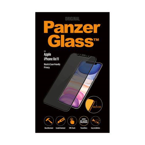Ochranné sklo displeje PanzerGlass Edge to Edge Privacy pro Apple iPhone XR/11, černá