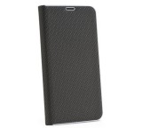 Forcell Luna Carbon flipové pouzdro, obal, kryt Apple iPhone 12/12 Pro black