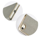 Forcell Luna flipové pouzdro, obal, kryt pro Apple iPhone 12/12 Pro silver