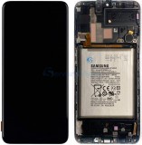 LCD + dotyk pre Samsung Galaxy A70, black (Service Pack)