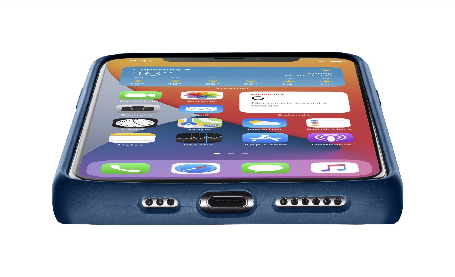 Cellularline Sensation silikonový kryt, obal Apple iPhone 12 Pro Max blue