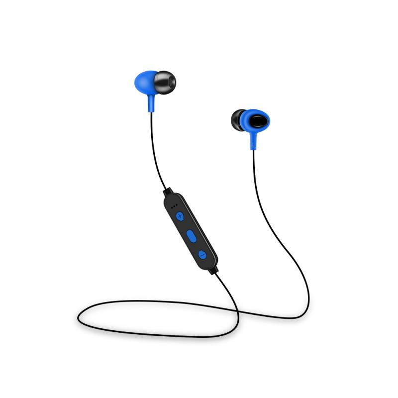 Bezdrátová Bluetooth sluchátka Setty Sport, modrá