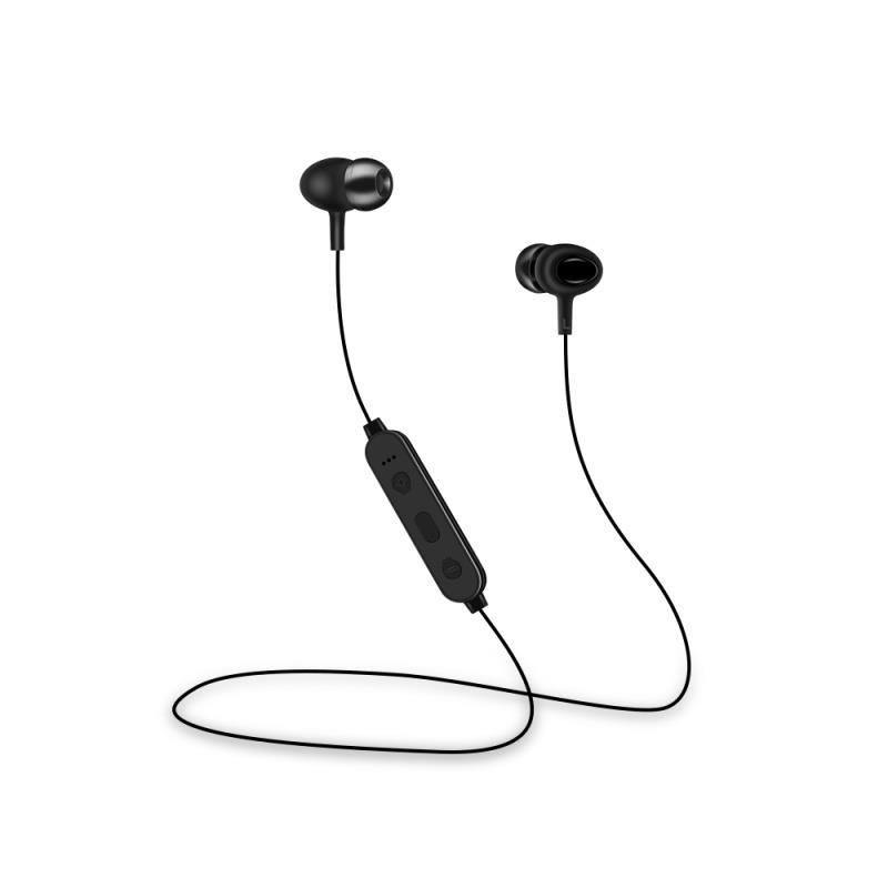 Bezdrátová Bluetooth sluchátka Setty Sport, černá