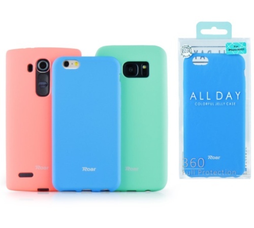 Kryt ochranný Roar Colorful Jelly pro Samsung Galaxy A51 (SM-A515), tmavě růžová