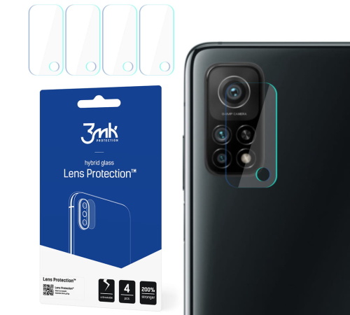 Hybridné sklo 3mk Lens ochrana kamery pre Xiaomi Mi 10T / Mi 10T Pre