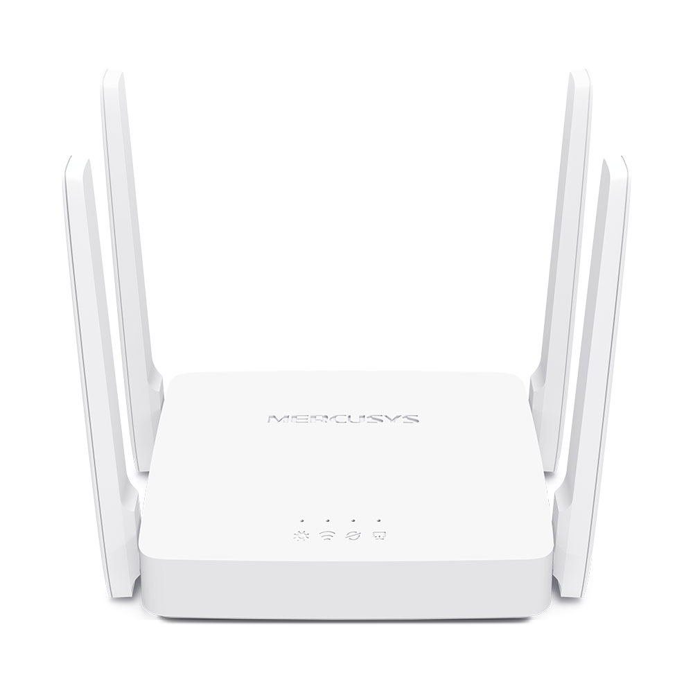 Mercusys AC10, AC1200 WiFi router, 2xLAN, 1xWAN, 4x pevná anténa