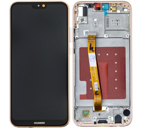 LCD + dotyk + rámček pre Huawei P20 Lite, pink