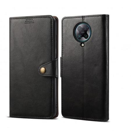 Lenuo Leather flipové pouzdro, obal, kryt na Xiaomi Poco X3 black