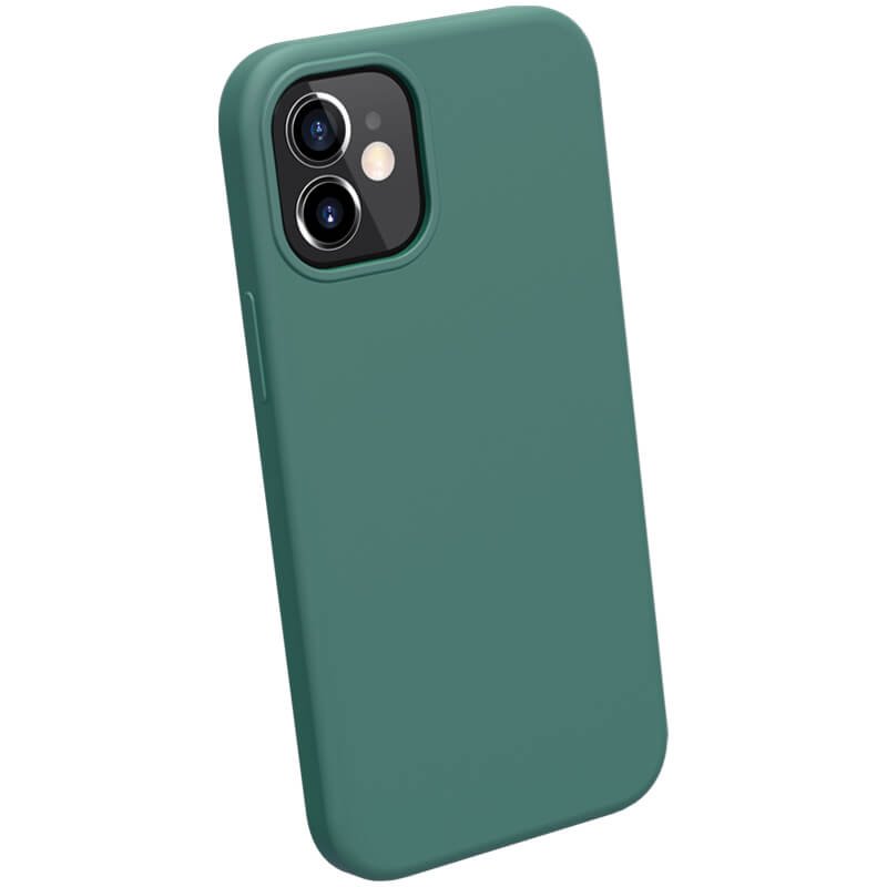 Silikonové pouzdro Nillkin Flex Pure Liquid pro Apple iPhone 12 mini, zelená