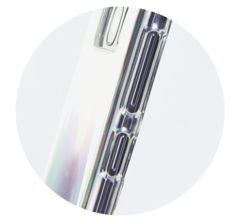 Kryt ochranný Roar pro Samsung Galaxy M31s, transparentní 