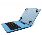  univerzální pouzdro, obal, kryt s klávesnicí pro 8" tablety blue