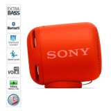 Bezdrátový reproduktor SONY SRS-XB10, BT/NFC, červená